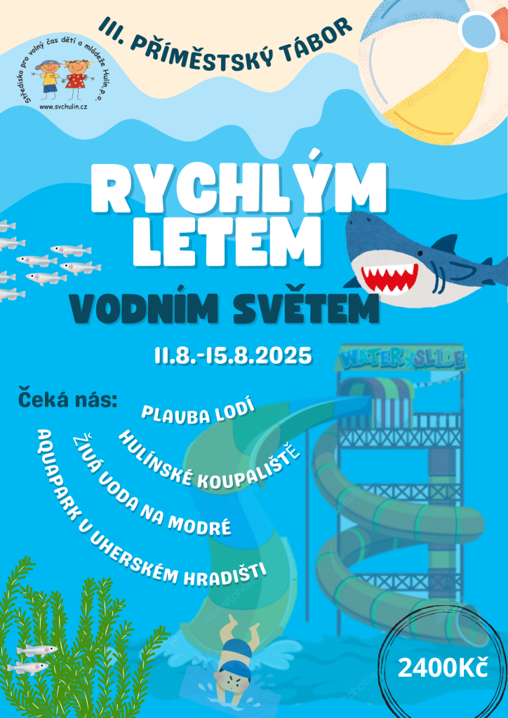 III. Příměstský tábor - Rychlým letem vodním světem