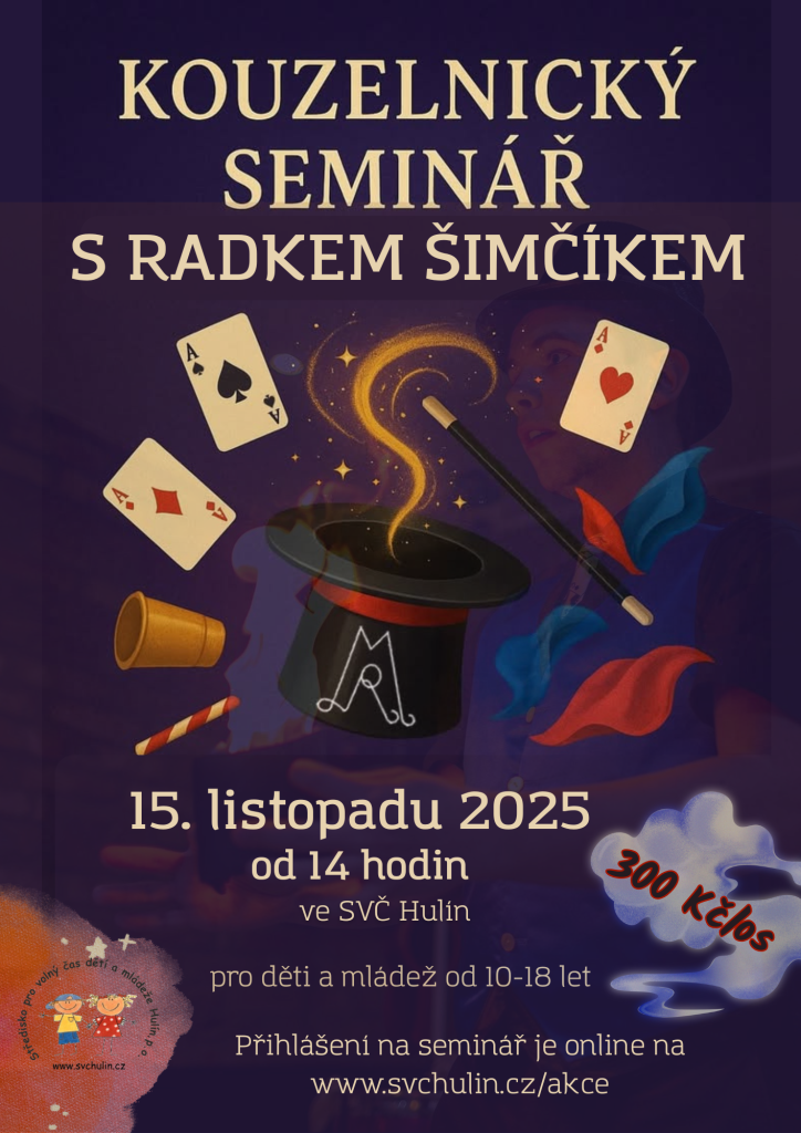 Kouzelnický seminář s Radkem Šimčíkem