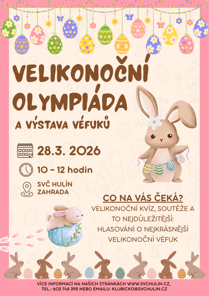 Velikonoční olympiáda a slavnostní vyhlášení Véfuků