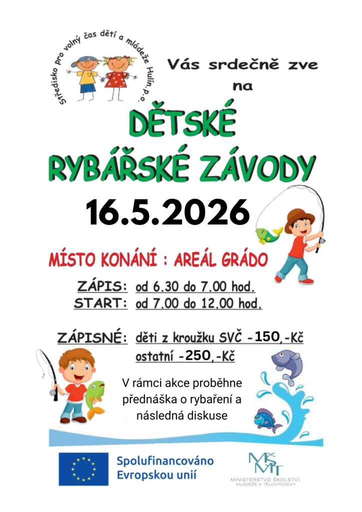 Dětské rybářské závody