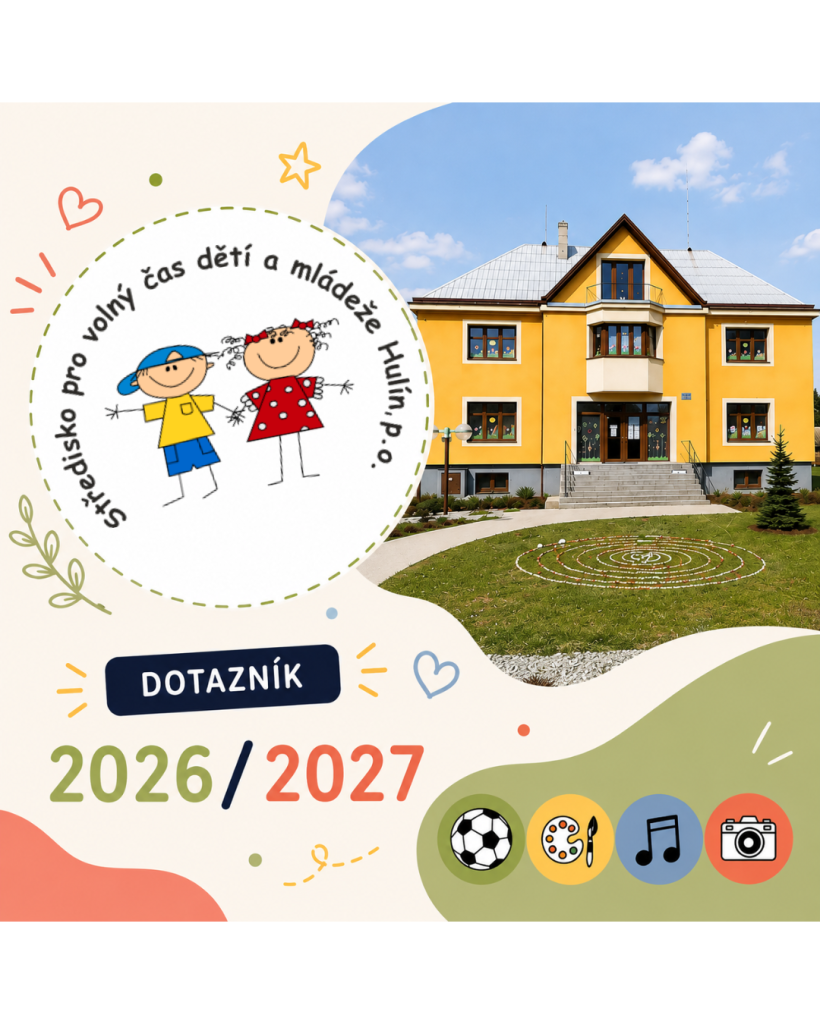 Dotazník na kroužky a akce 2026/2027
