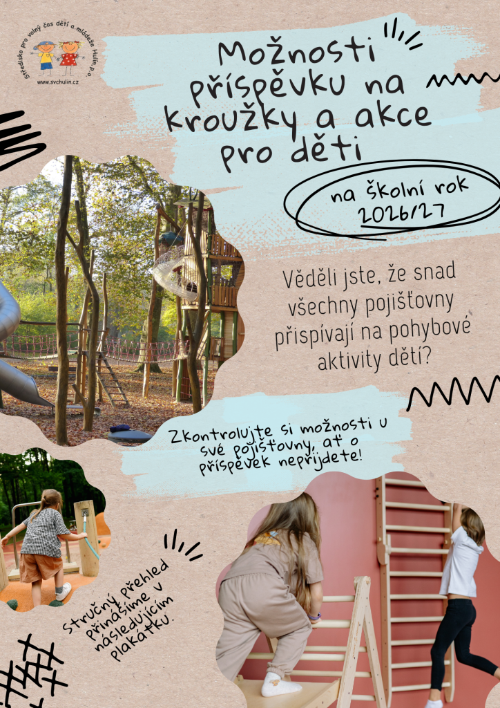 Možnosti finančních příspěvků na kroužky