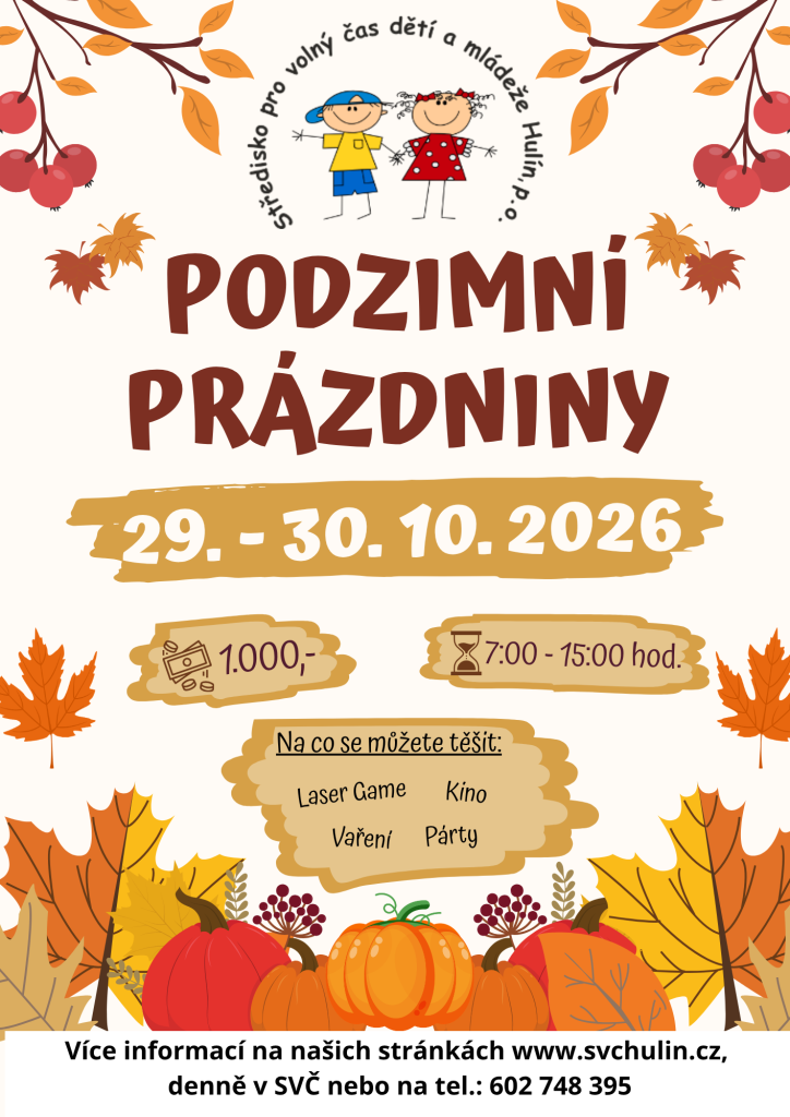 Podzimní prázdniny