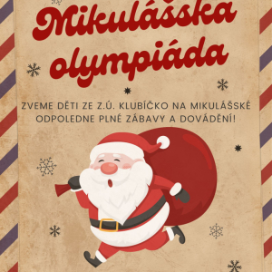 Mikulášská olympiáda pro z.ú. Klubíčko