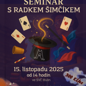 Kouzelnický seminář s Radkem Šimčíkem