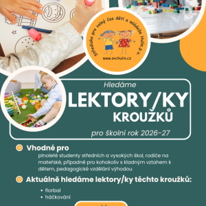 Hledáme nové kolegy do našeho týmu.