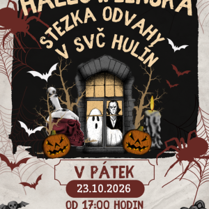 Haloweenská stezka odvahy v SVČ Hulín